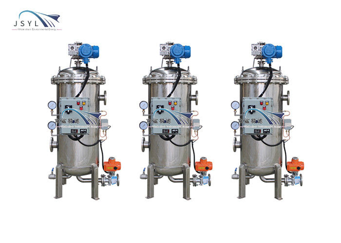 0.55-2.2KW लो प्रेशर सिम्प्लेक्स फिल्टर्स शावर वाटर ऑटोमैटिक बैकवाश फिल्टर्स