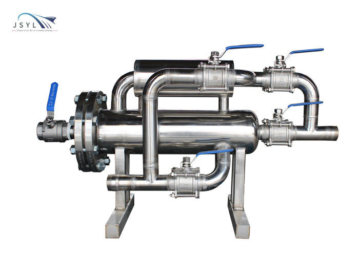 ऑटोमोबाइल उद्योग के लिए JSYL-S5 DN20 2.1m3 / H ऑटोमैटिक डुप्लेक्स स्ट्रेनर